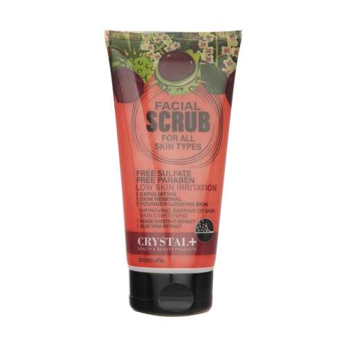 اسکراب لایه بردار پوست کریستال مدل Horse Chestnut-Aloe Vera حجم 200 میلی لیتر