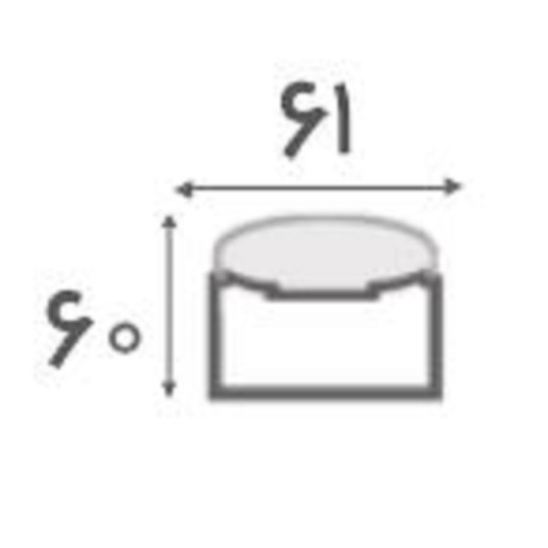 چراغ براکتی 40 وات افراتاب مدل AF-B40