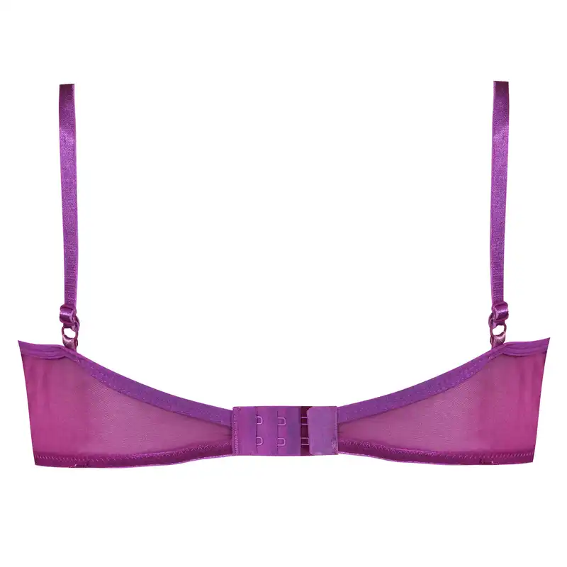 ست شورت و سوتین زنانه کارنا رز مدل فنردار کد 3378-16 رنگ بنفش