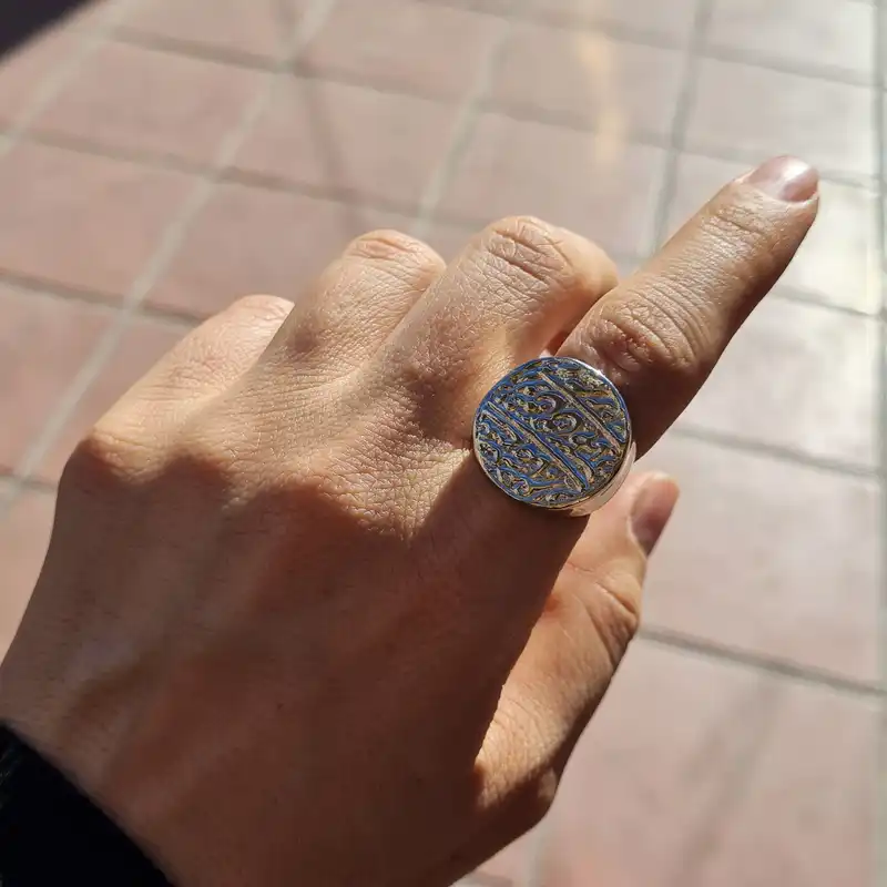 انگشتر مدل سکه صاحبقرانیه