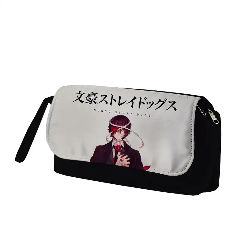 کوله پشتی طرح انیمه سگ های ولگرد بانگو دازای کد 7121 به همراه جامدادی