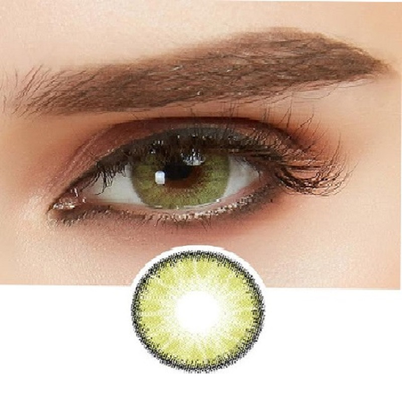 لنز چشم نیو ویژن پرو مدل GD رنگ سبز پسته ای