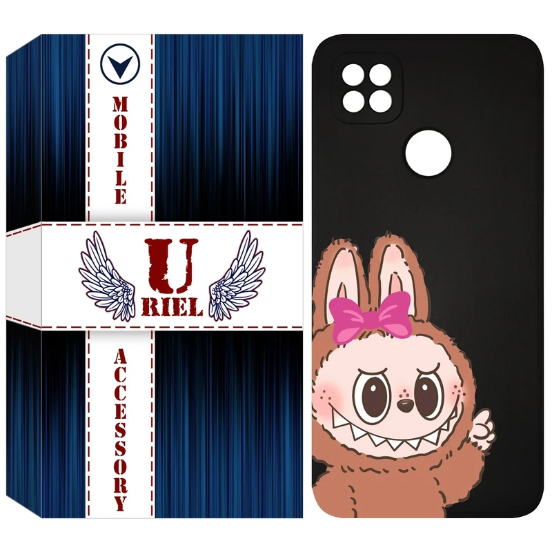 کاور یوریل مدل KSH کد 109 طرح عروسک لبوبو مناسب برای گوشی موبایل شیائومی Redmi 9C / 10A