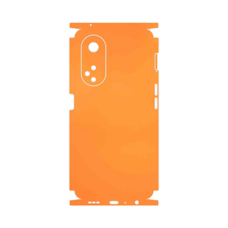 برچسب پوششی ماهوت مدل Matte-Orange-FullSkin مناسب برای گوشی موبایل اپو A98