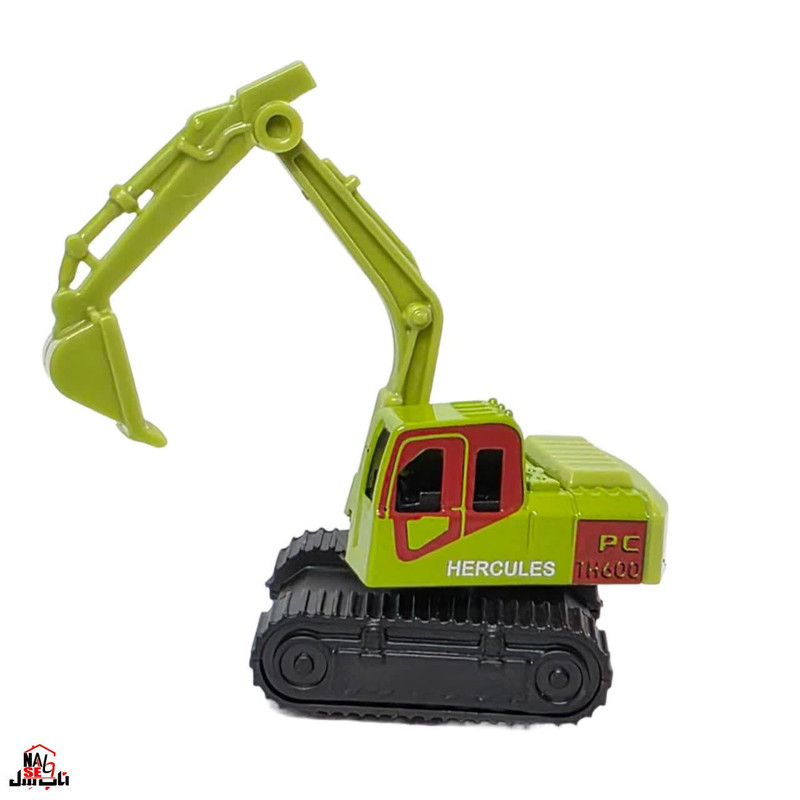 ماشین بازی ناب سل مدل بیل مکانیکی فلزی راهسازی باکس دار کد ROAD CONSTRUCTION NAAB004A