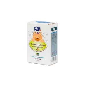 صابون اطفال اژه مدل كرمدار وزن 125 گرم