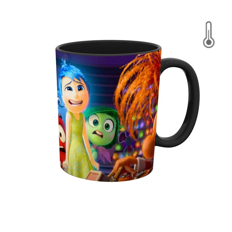 ماگ حرارتی طرح انیمیشن داخل و بیرون inside out