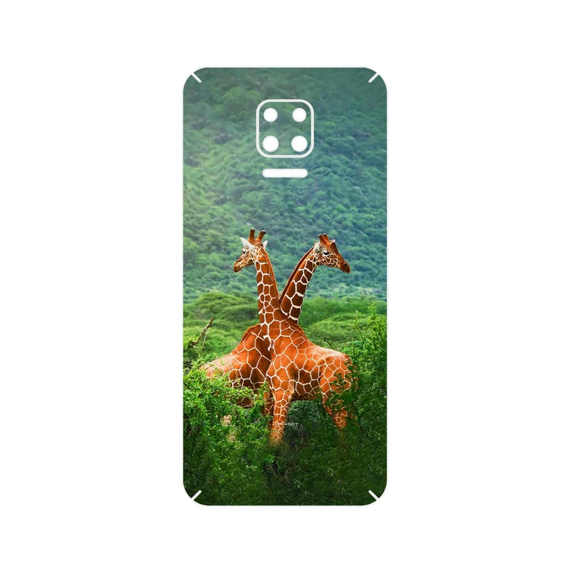 برچسب پوششی ماهوت مدل Giraffe مناسب برای گوشی موبایل شیائومی Redmi Note 9S