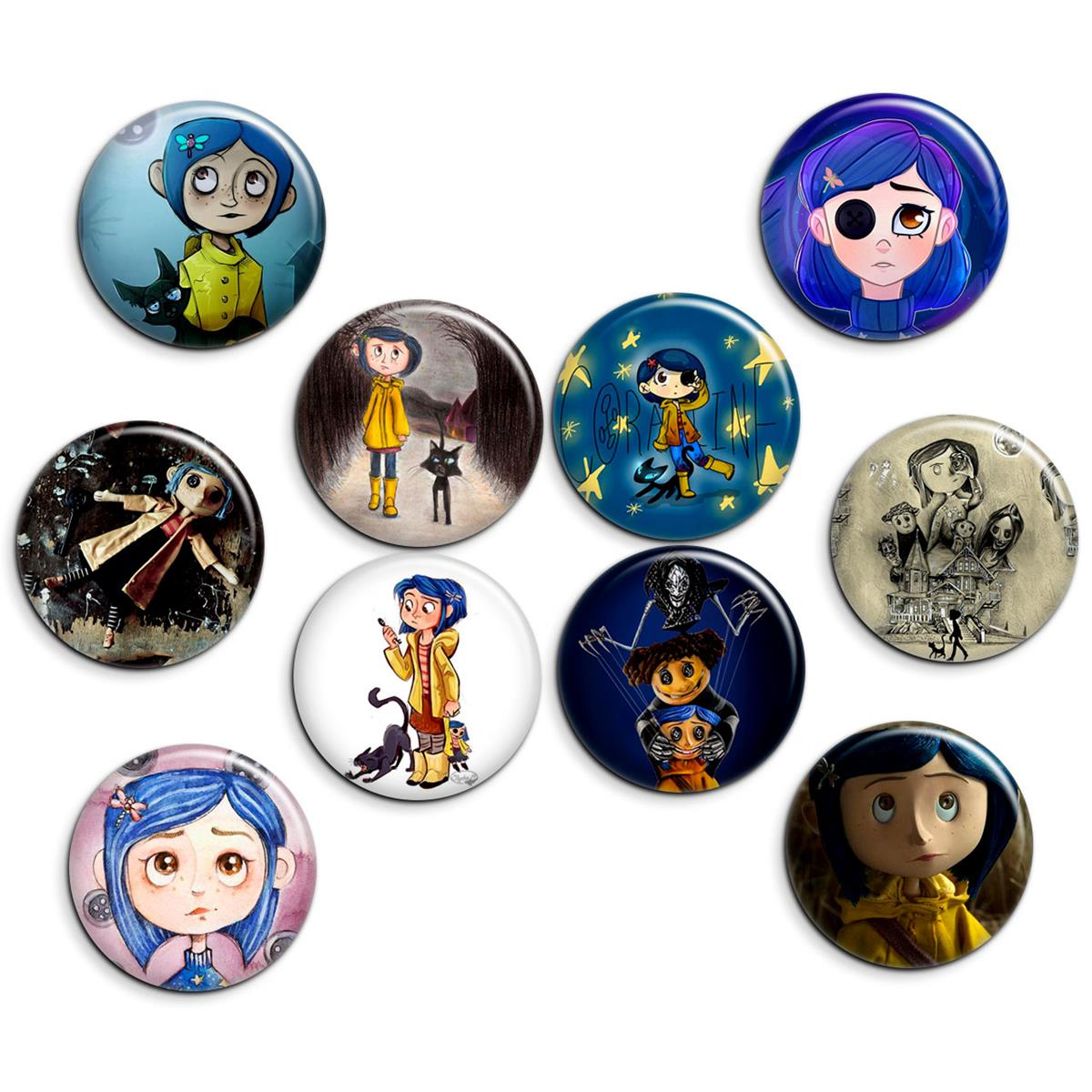 پیکسل پرمانه طرح coraline کد pmg.5330 مجموعه 10 عددی