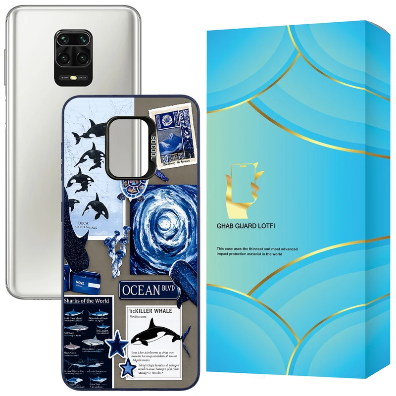 کاور قاب گارد لطفی مدل SOCOCEN مناسب برای گوشی موبایل شیائومی Redmi Note 9S / Redmi Note 9 Pro
