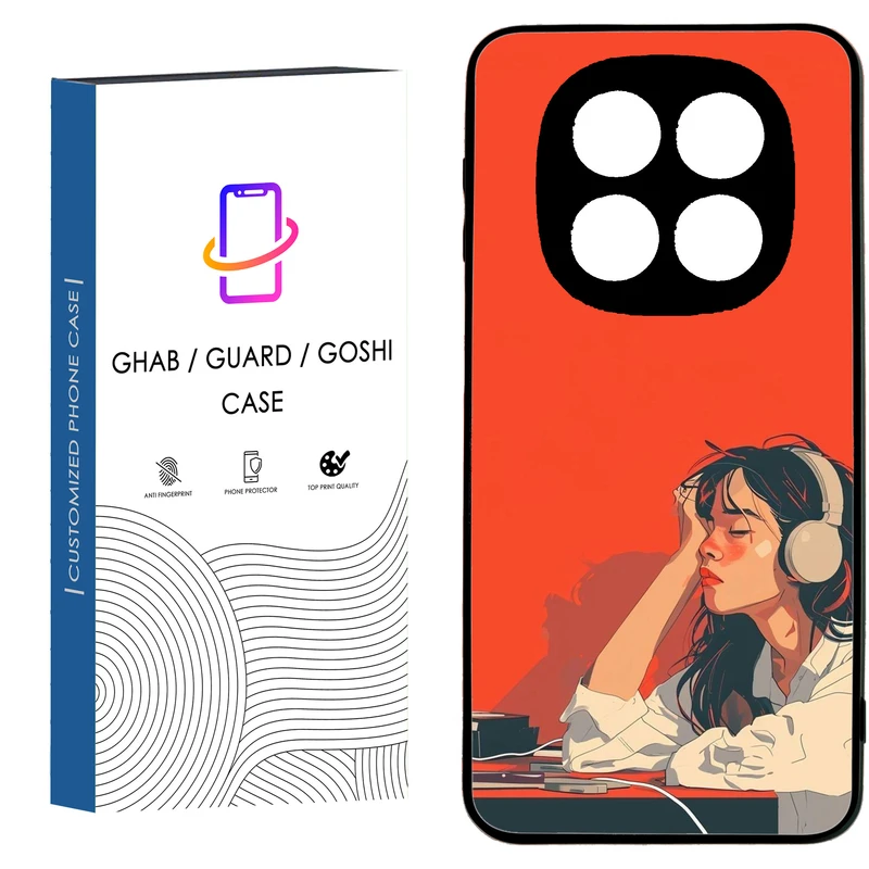 کاور قاب گارد گوشی طرح دخترانه کد 29 _TPU مناسب برای گوشی موبایل شیائومیRedmi Note 14 Pro 5G / Poco X7