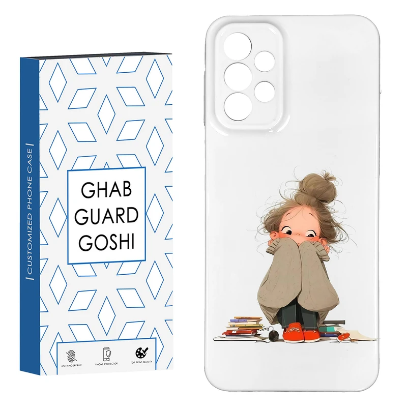 کاور قاب گارد گوشی طرح  فانتزی دختر ملوس  کد HARD-06   مناسب برای گوشی موبایل سامسونگ GALAXY A53