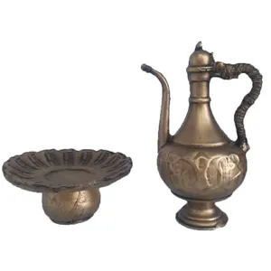 مجسمه مدل سینی و گلابپاش کد ۷۰۱ مجموعه 2 عددی