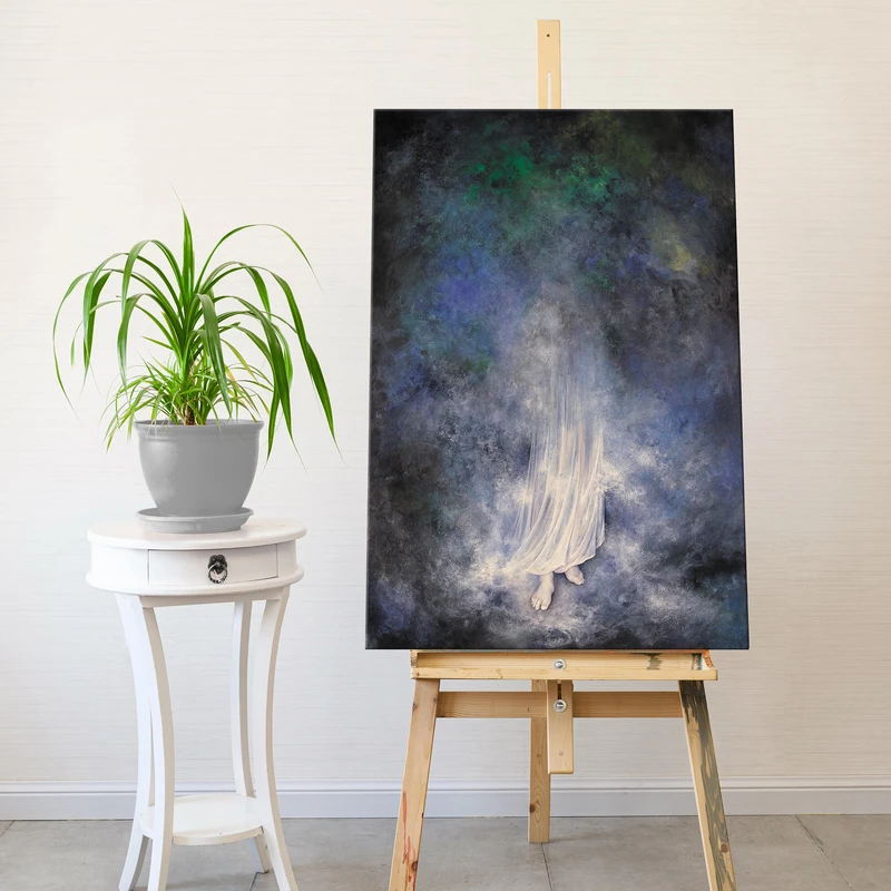 پوستر طرح امید خواهد آمد استاد محمود فرشچیان