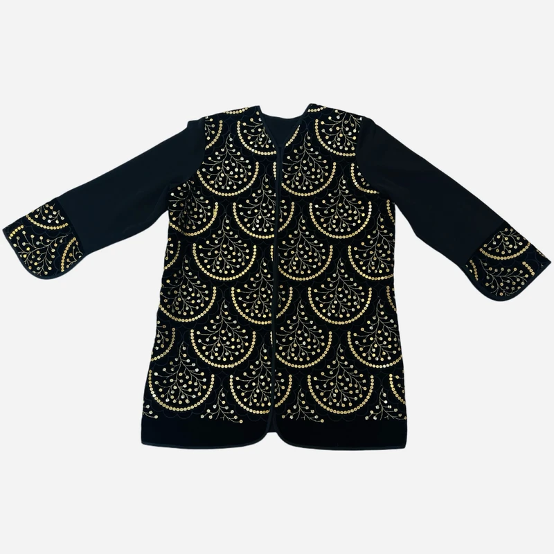 مانتو کتی زنانه مدل سوزن دوزی