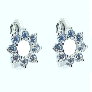 گوشواره دخترانه ژوپینگ مدل نگین کد 0467