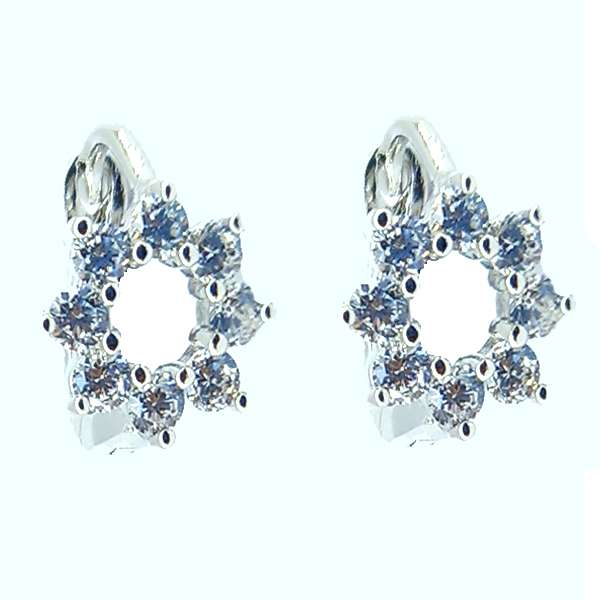 گوشواره دخترانه ژوپینگ مدل نگین کد 0467 گوشواره دخترانه ژوپینگ مدل نگین کد 0467