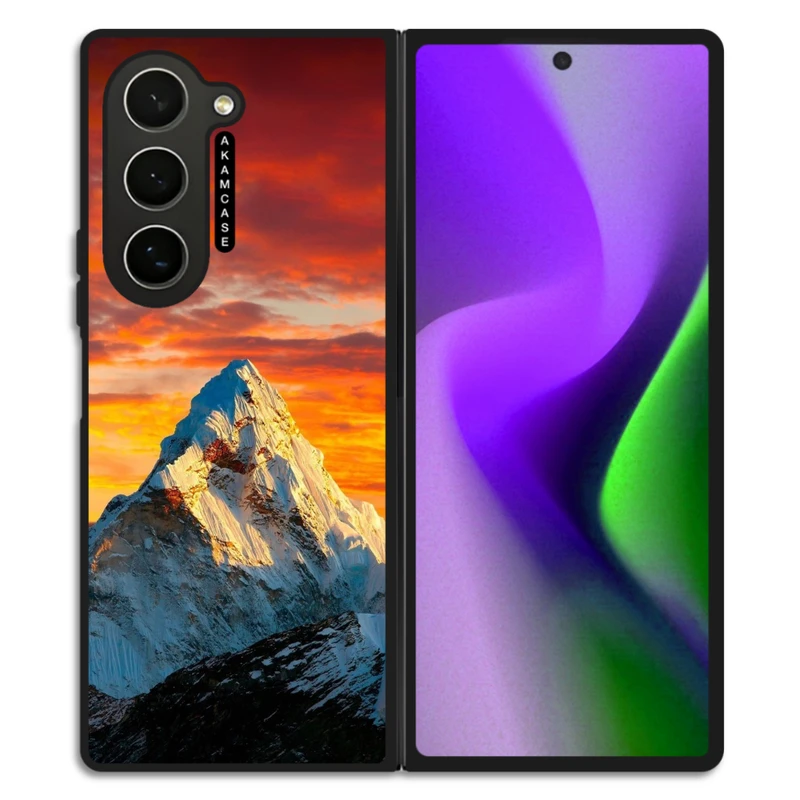 کاور آکام مدل AMC-WSGZFOLD6-MOUNTAINS-5 مناسب برای گوشی موبایل سامسونگ Galaxy Z Fold 6