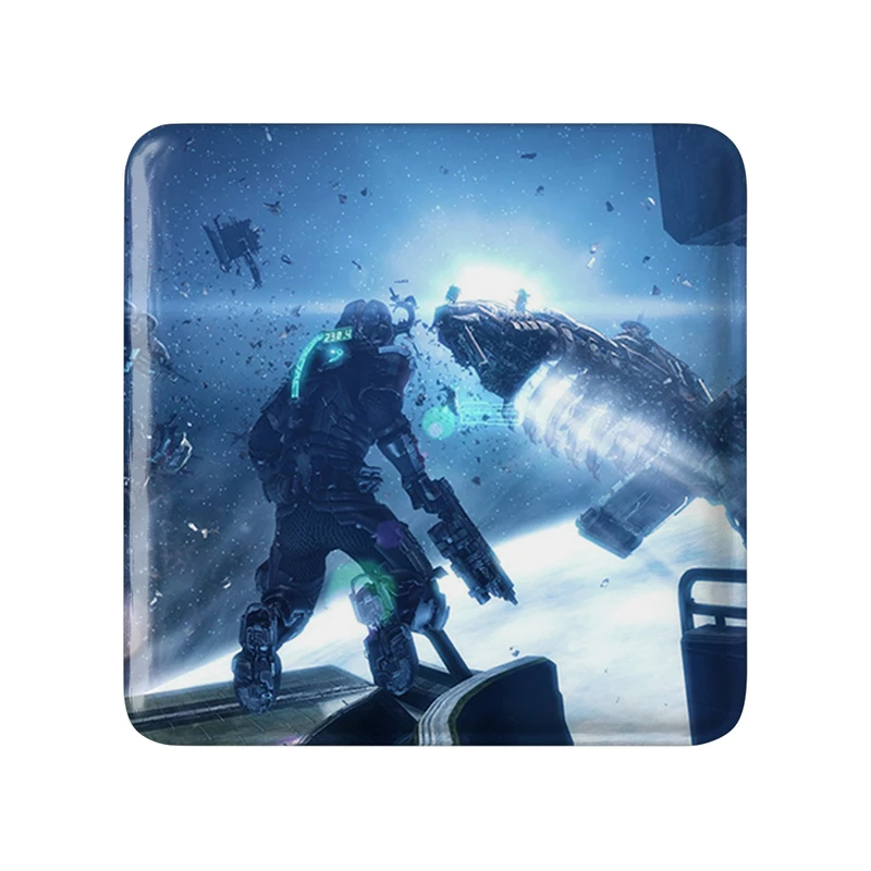 پیکسل خندالو طرح بازی دد اسپیس (Dead Space) مدل مربعی کد 35073