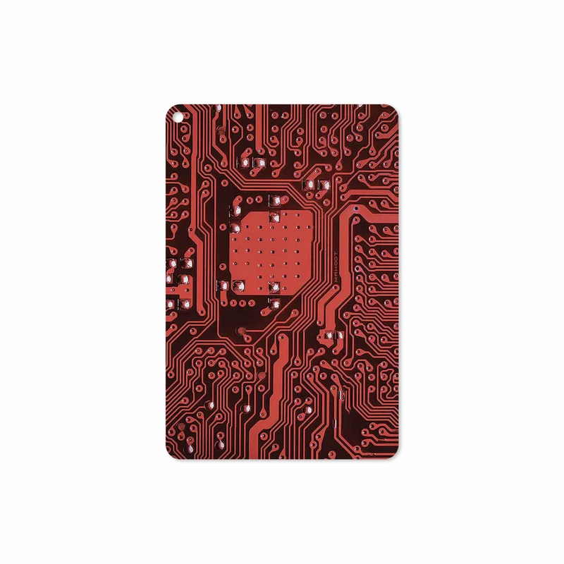 برچسب پوششی ماهوت مدل Red Printed Circuit Board مناسب برای تبلت اپل iPad mini (GEN 5) 2019 A2133