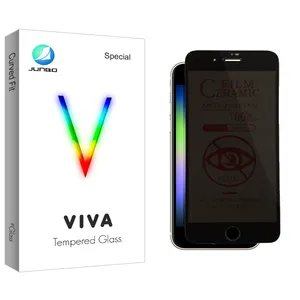 Junbo Viva Glass CRM Privacy Ceramics Screen Protector For Apple iPhone Se 2022