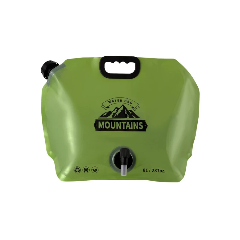 گالن آب مدل تاشو شیردار گنجایش 8 لیتر