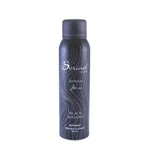 اسپری بدن مردانه سورینت مدل BLACK AFGANO حجم 150 میلی لیتر