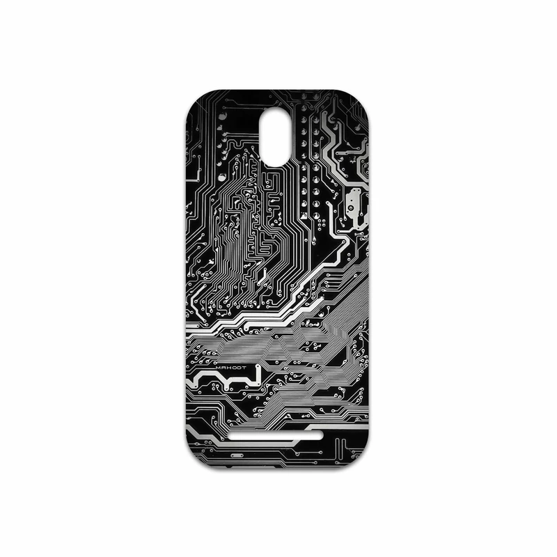 برچسب پوششی ماهوت مدل Black Printed Circuit Board مناسب برای گوشی موبایل اچ تی سی Desire 500