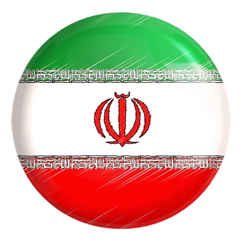 پیکسل خندالو طرح پرچم ایران کد 23956 مدل بزرگ