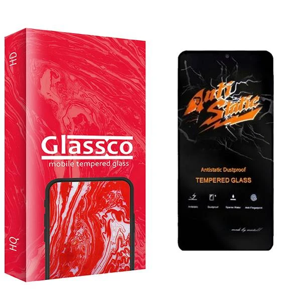 محافظ صفحه نمایش گلس کو مدل CGo1 Antistatic مناسب برای گوشی موبایل شیائومی Redmi Note 12 Turbo/Redmi Note 13 5G/Redmi Note 13R Pro/Poco F5