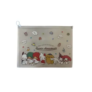 پوشه مدل زیپی طرح سانریو سایز A4