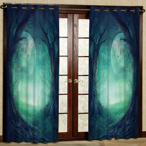 پرده مدل مخمل پانچی کد 6736 سایز 280x140 سانتی متر