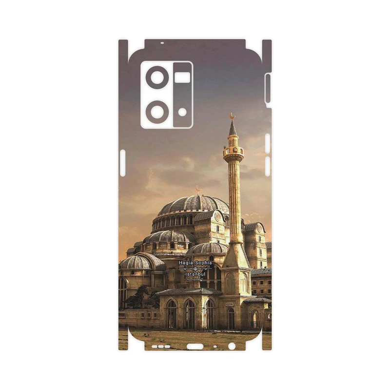 برچسب پوششی ماهوت مدل Hagia Sophia Mosque-FullSkin مناسب برای گوشی موبایل اپو Reno 8 4G