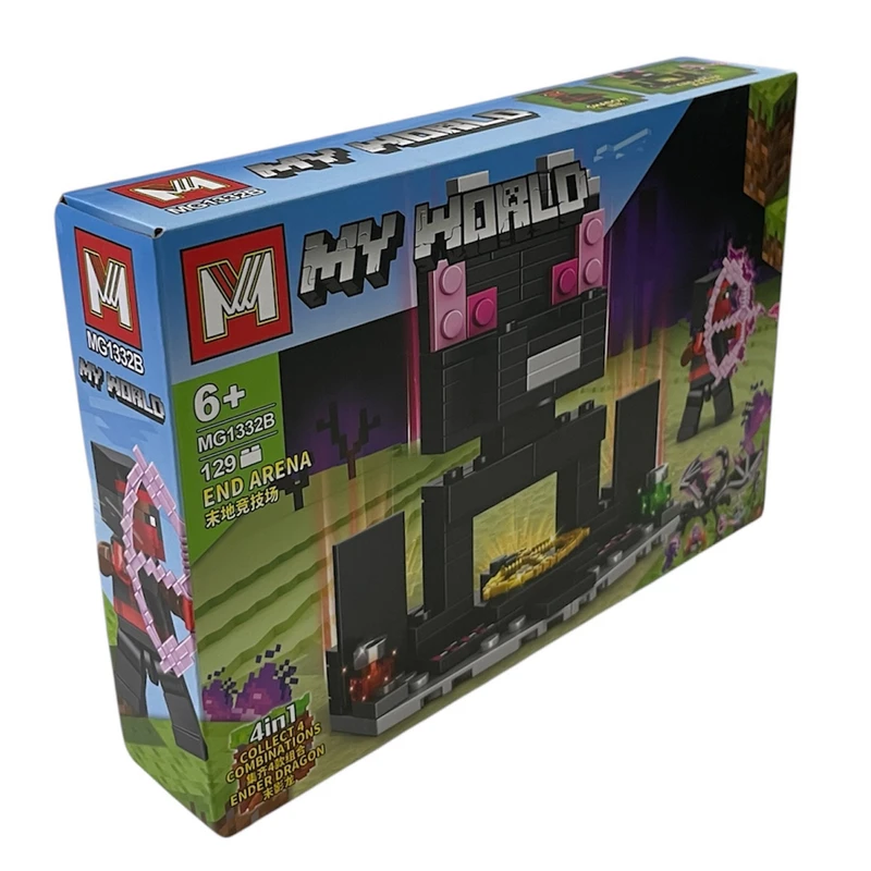 ساختنی ۱۲۹ تکه ام مدل ماینکرافت