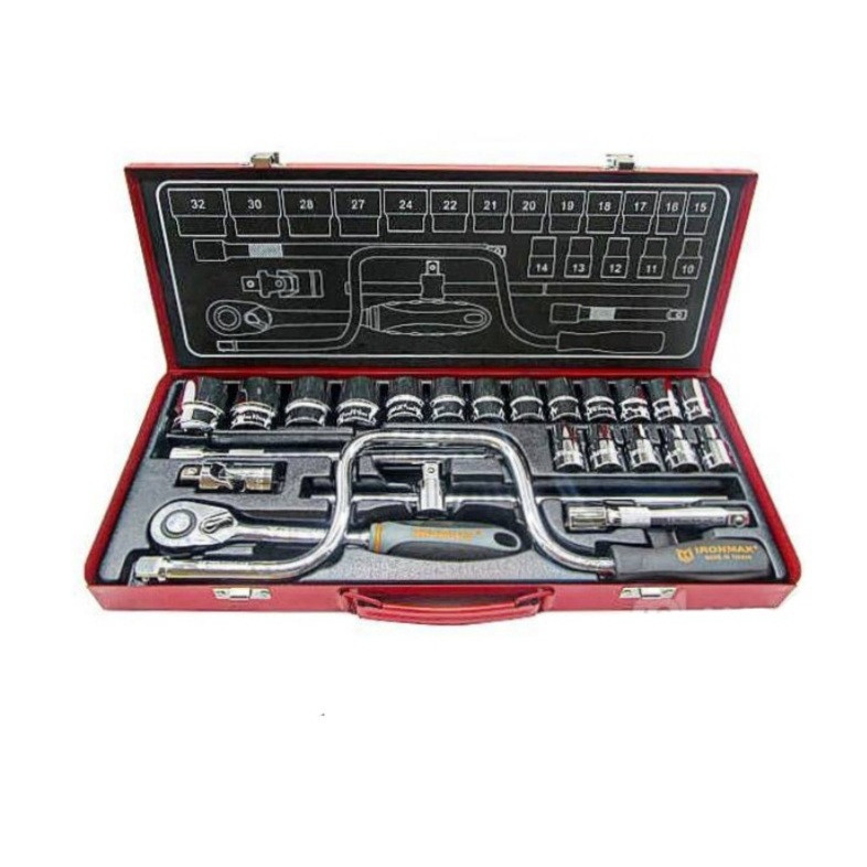 مجموعه 24 عددی آچار بکس آیرون مکس مدل IM-24