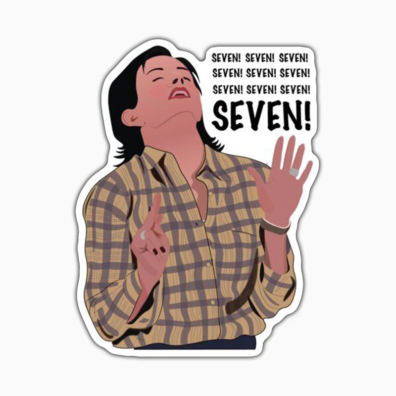 استیکر لپ تاپ و موبایل بووم طرح سریال Friends مدل MonicaG کد ET79