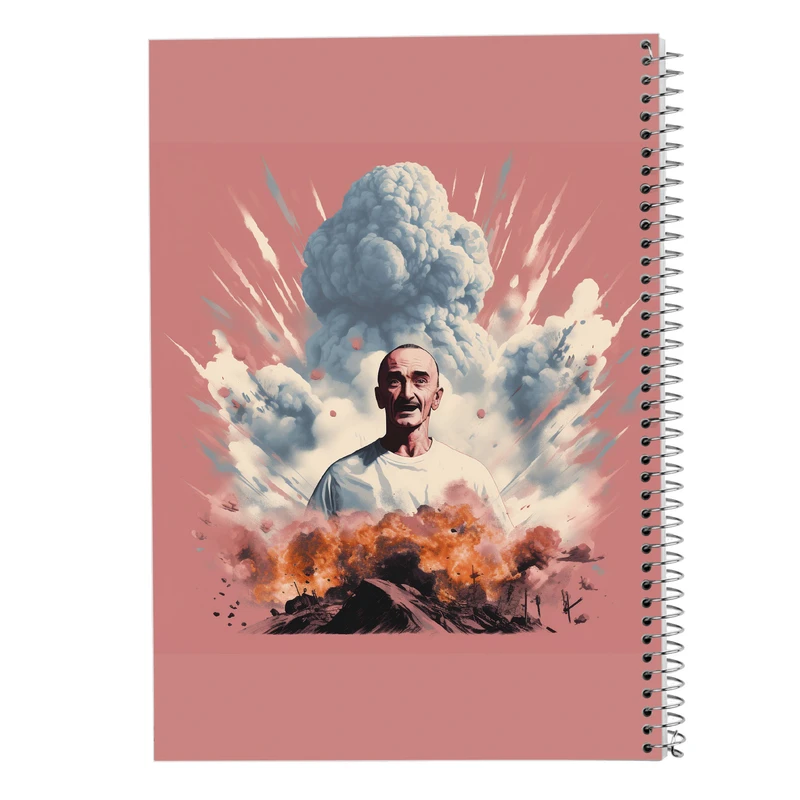 دفتر شطرنجی 50 برگ مدوپد مدل Oppenheimer کد DF2672