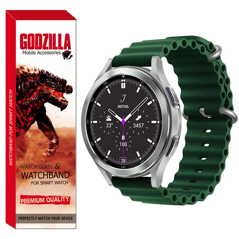 بند گودزیلا مدل OCEAN مناسب برای ساعت هوشمند شیائومی Mi Watch XMWTCL02