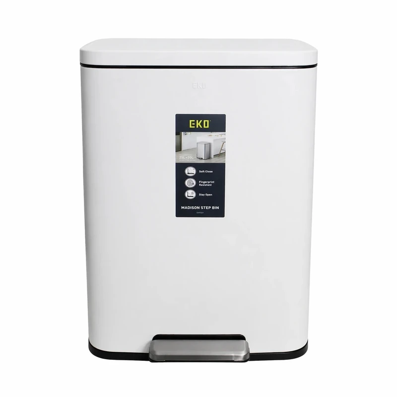 سطل زباله پدالی اکو مدل مدیسان گنجایش 45 لیتر