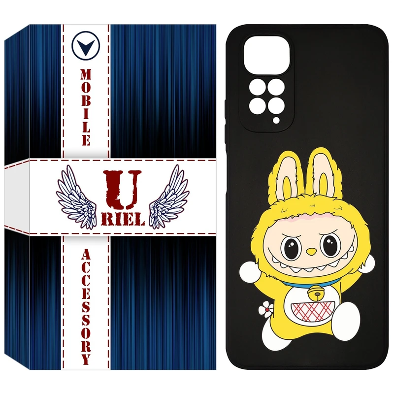کاور یوریل مدل KSH کد 122 طرح عروسک لبوبو مناسب برای گوشی موبایل شیائومی Redmi Note 11 4G / Note 11S