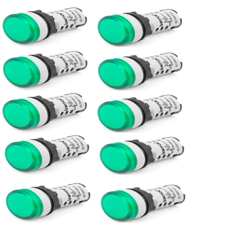 چراغ سیگنال آی سوئیچ مدل 220 ولت بسته 10 عددی