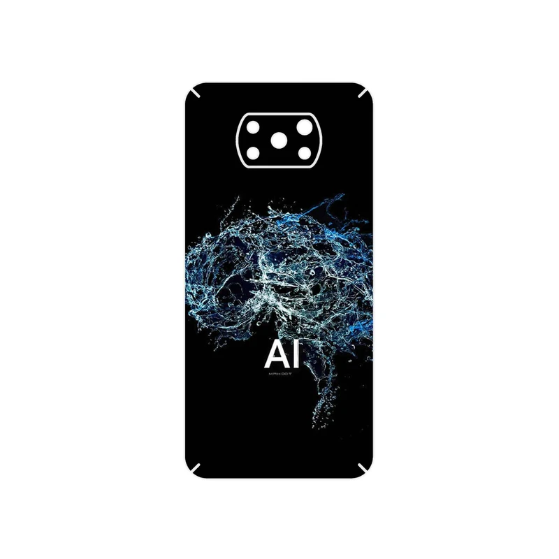 برچسب پوششی ماهوت مدل Artificial intelligence 2 مناسب برای گوشی موبایل شیائومی Poco X3 NFC