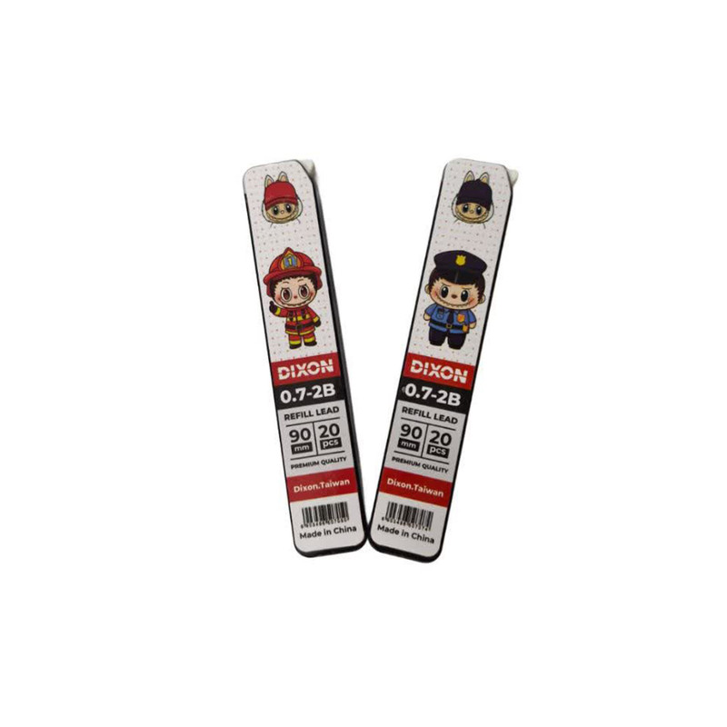 نوک مداد نوکی 0.7 میلی متری مدل کرومی و لبوبو بسته 2 عددی