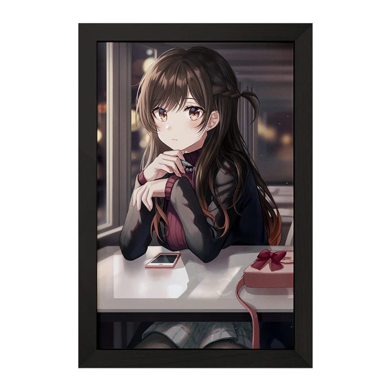 تابلو خندالو مدل چیزورو انیمه کانوجو اوکاری کد 34832