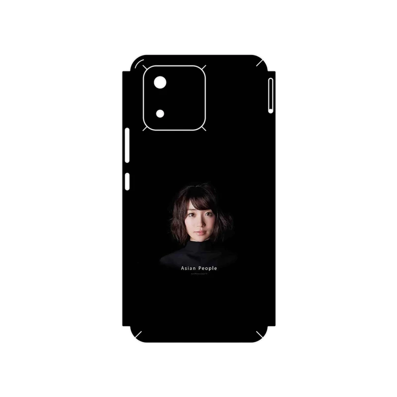 برچسب پوششی ماهوت مدل Portrait of an Asian Woman مناسب برای گوشی موبایل آنر X5