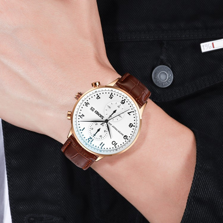 ساعت مچی عقربه‌ای مردانه اسکمی مدل 9301RGW