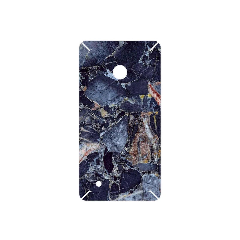 برچسب پوششی ماهوت مدل Broken black marble مناسب برای گوشی موبایل نوکیا Lumia 530