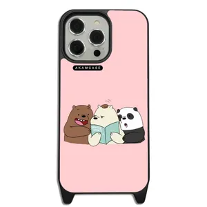 AKAM AMCWLA15PROMAX-BARE BEAR7 Cover For Apple iPhone 15 Pro Max