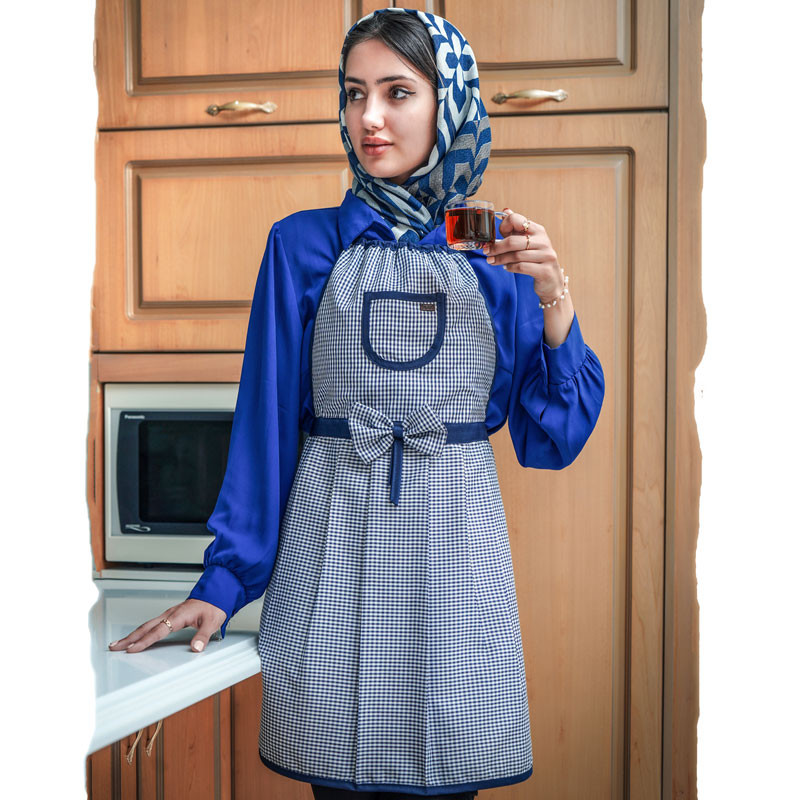 پیش بند آشپزخانه لالاروژ مدل عروسکی