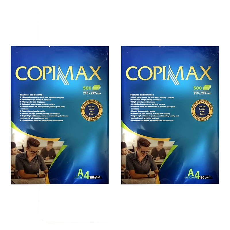 کاغذ چاپی A4 کپی مکس مدل 026 بسته 1000 عددی